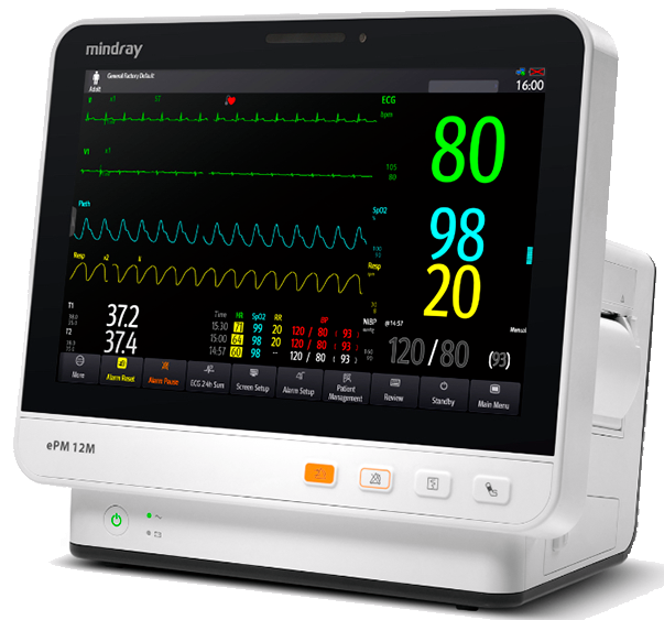 mindray monitor visual